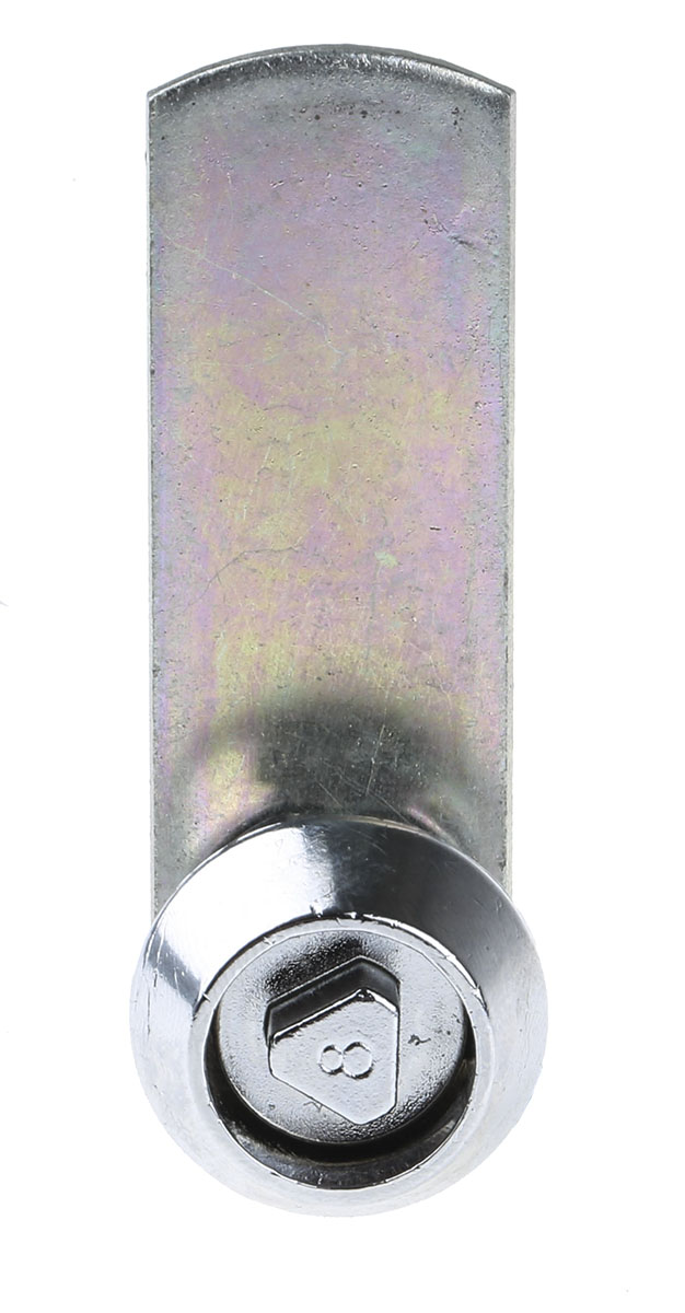 5500-0501ba Euro-Locks a Lowe & Fletcher group Company Camlock, 12 mm Panel-to-Tongue 22.7 x 19.2 mm, Key Unlock