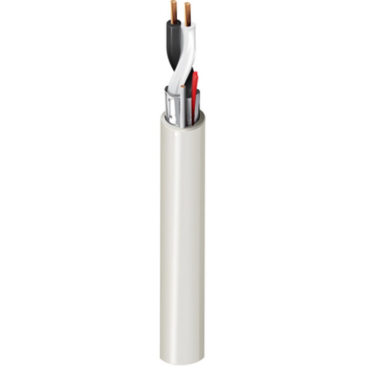 Belden 5500FE Control Cable, 2 Cores, 0.33mm² 22 AWG, Screened, 152 m, Grey Polypropylene Sheath