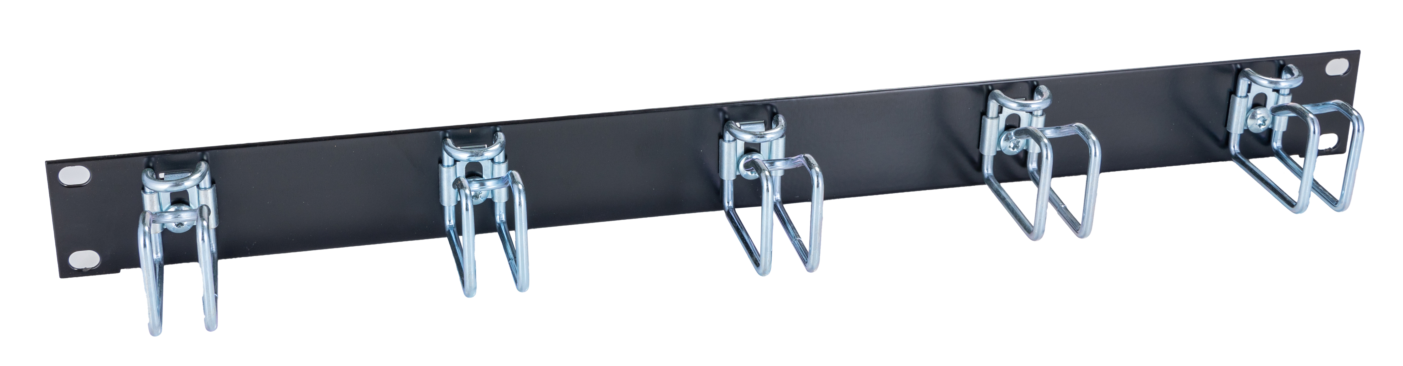Rittal Steel Cable Management Panel Cable Management Panel for Use with Horizontal Management of the Patch Cables, 5