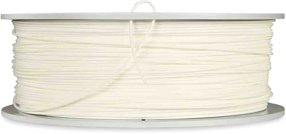 55050 Verbatim 1.75 mm White PET-G 3D Printer Filament, 1 kg