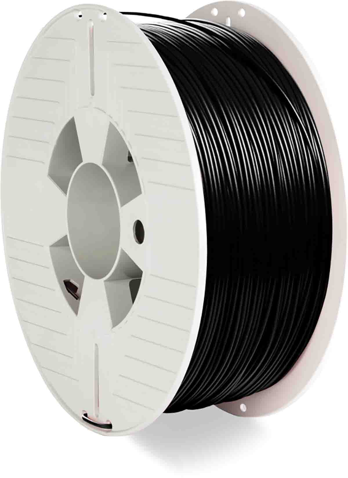 Verbatim 1.75 mm Black PET-G 3D Printer Filament, 1 kg
