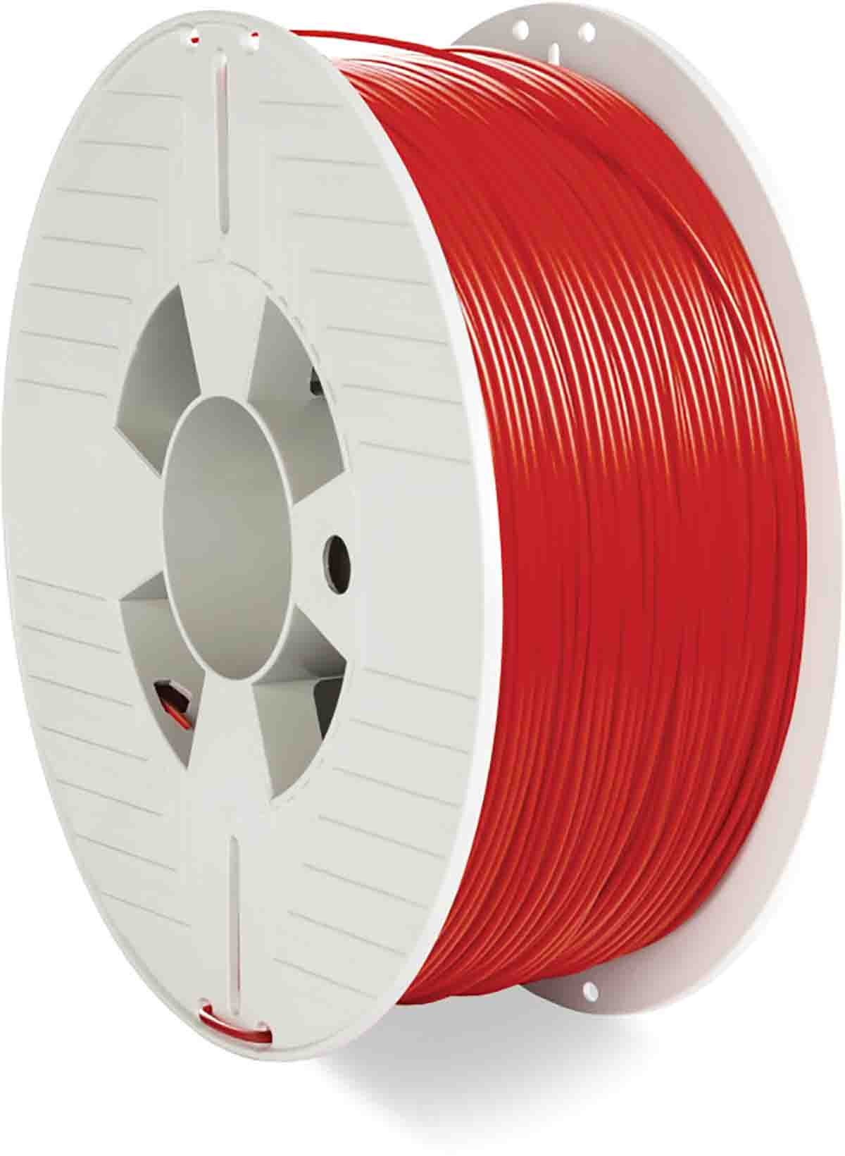 55053 Verbatim 1.75 mm Red PET-G 3D Printer Filament, 1 kg