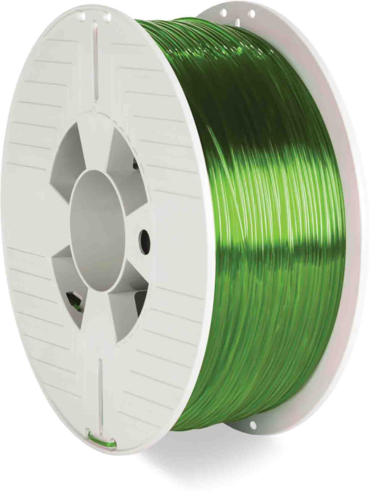 55057 Verbatim 1.75 mm Green PET-G 3D Printer Filament, 1 kg