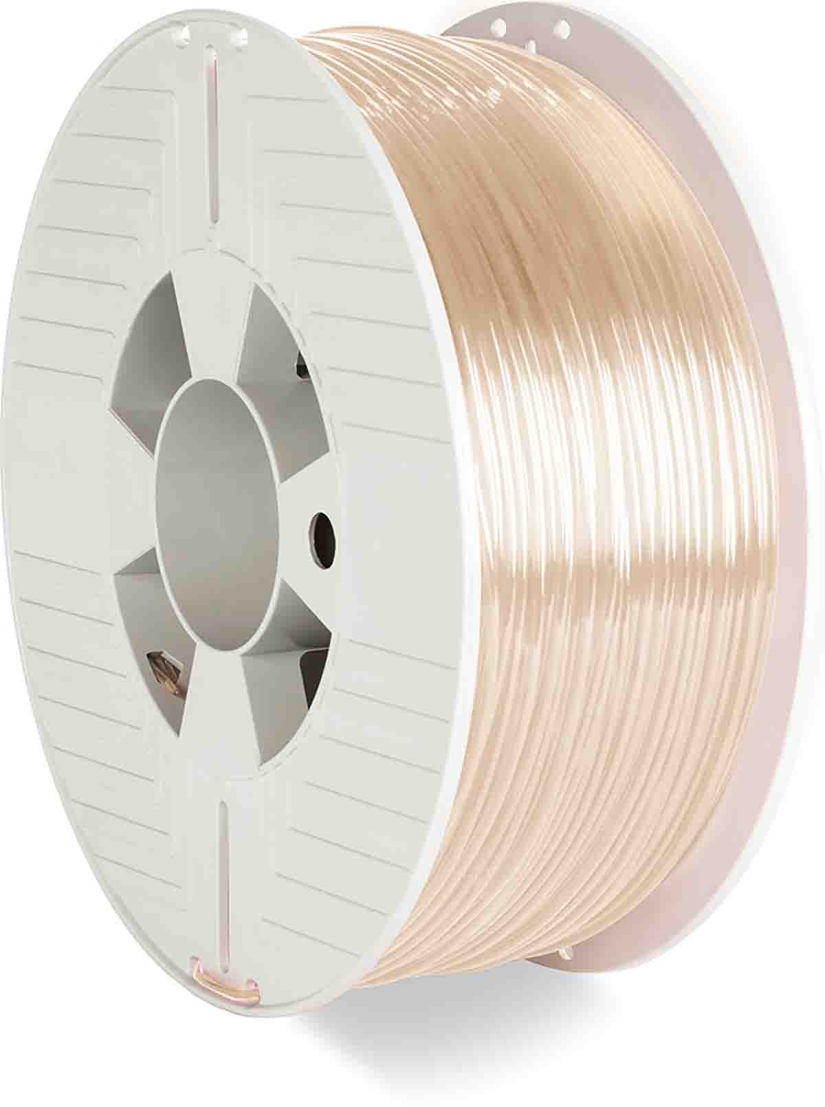 Verbatim 2.85 mm Transparent PET-G 3D Printer Filament, 1 kg
