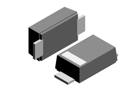Vishay Switching Diode, 1.4A 200V, 2-Pin SMF (DO-219AB) RS07D-HM3-08