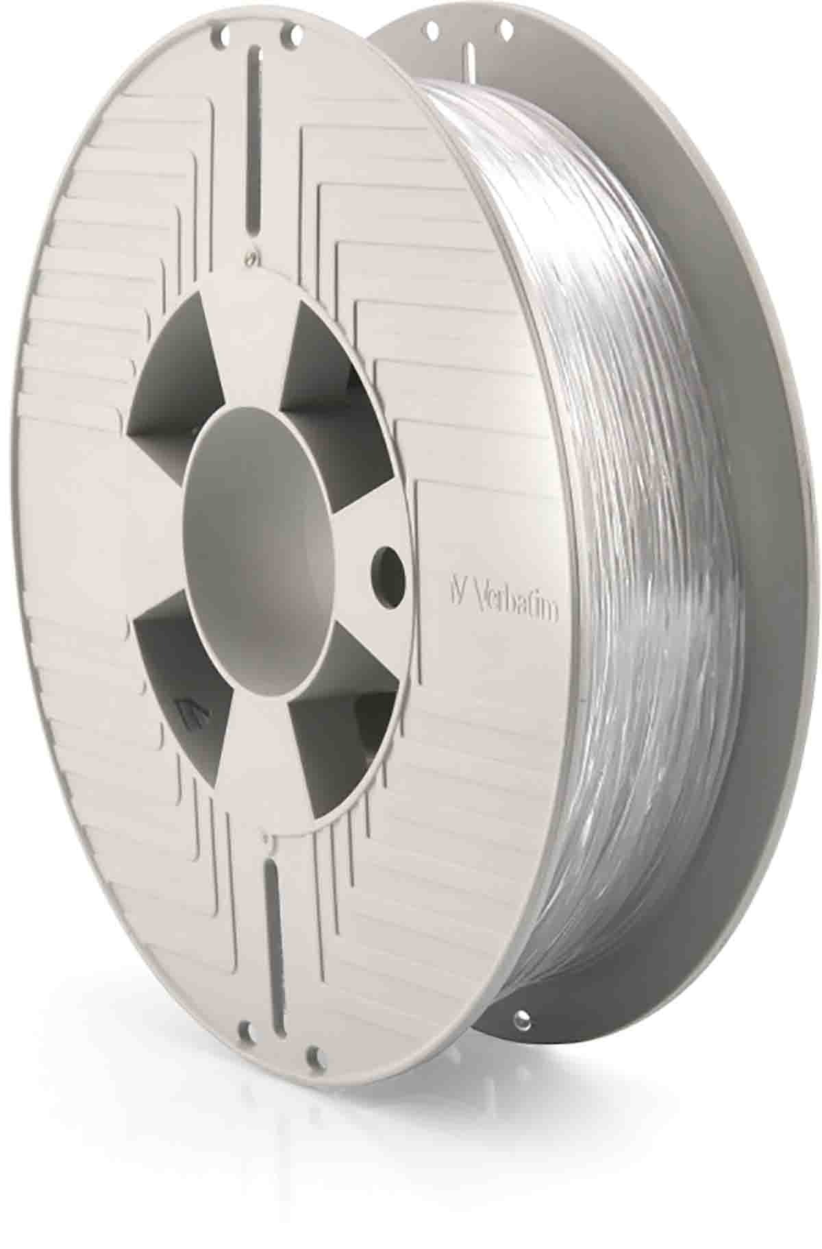 55151 Verbatim 1.75 mm Transparent DURABIO 3D Printer Filament, 500 g