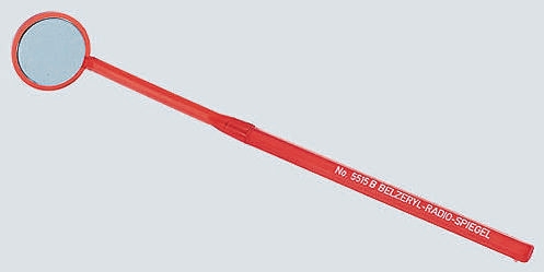 Bahco Inspection Mirror Probe, 28.5 mm mirror dia. Magnifier Probe