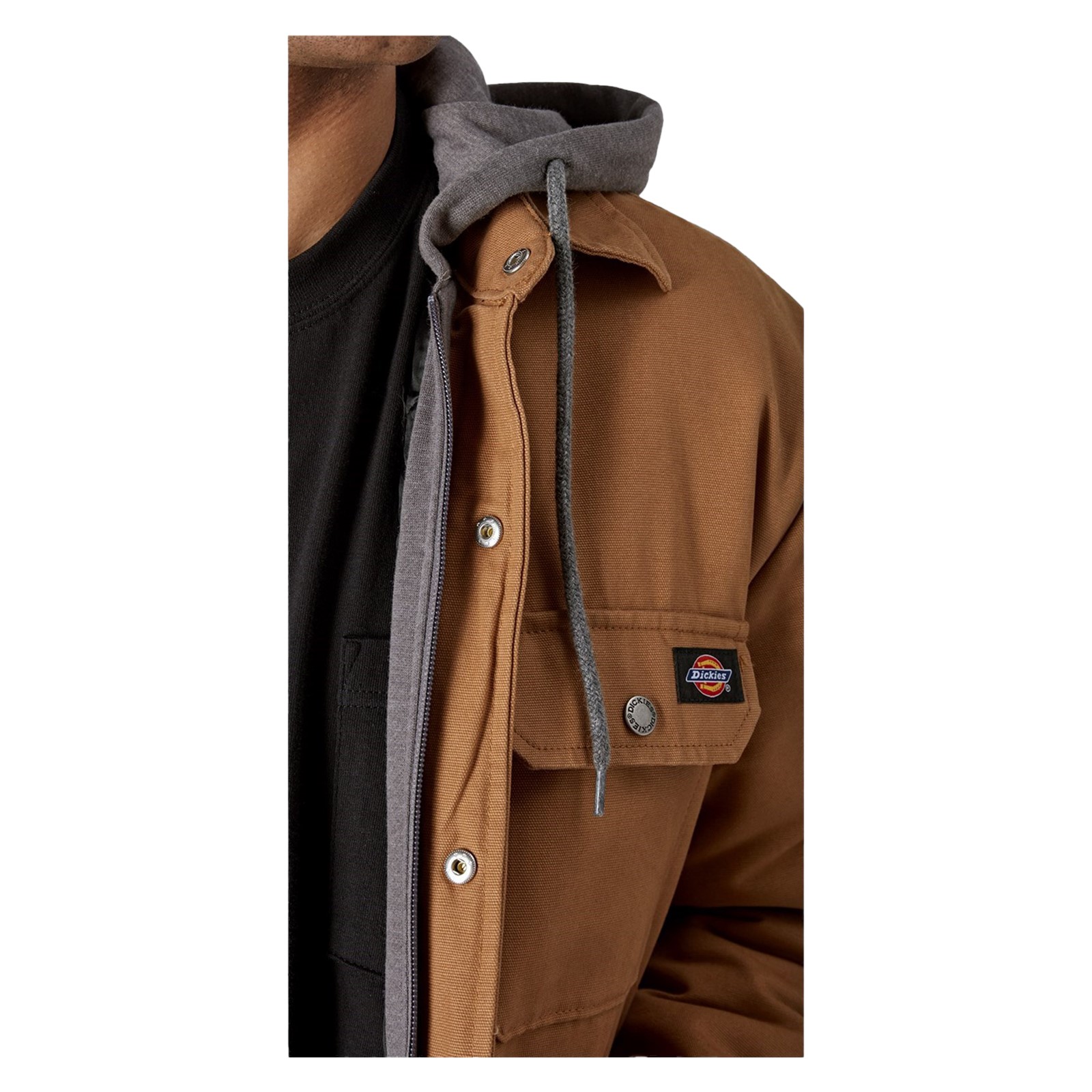 dk0a4xtibd01 Dickies DK0A4XTI Brown Shirt, UK XXL, EU XXL