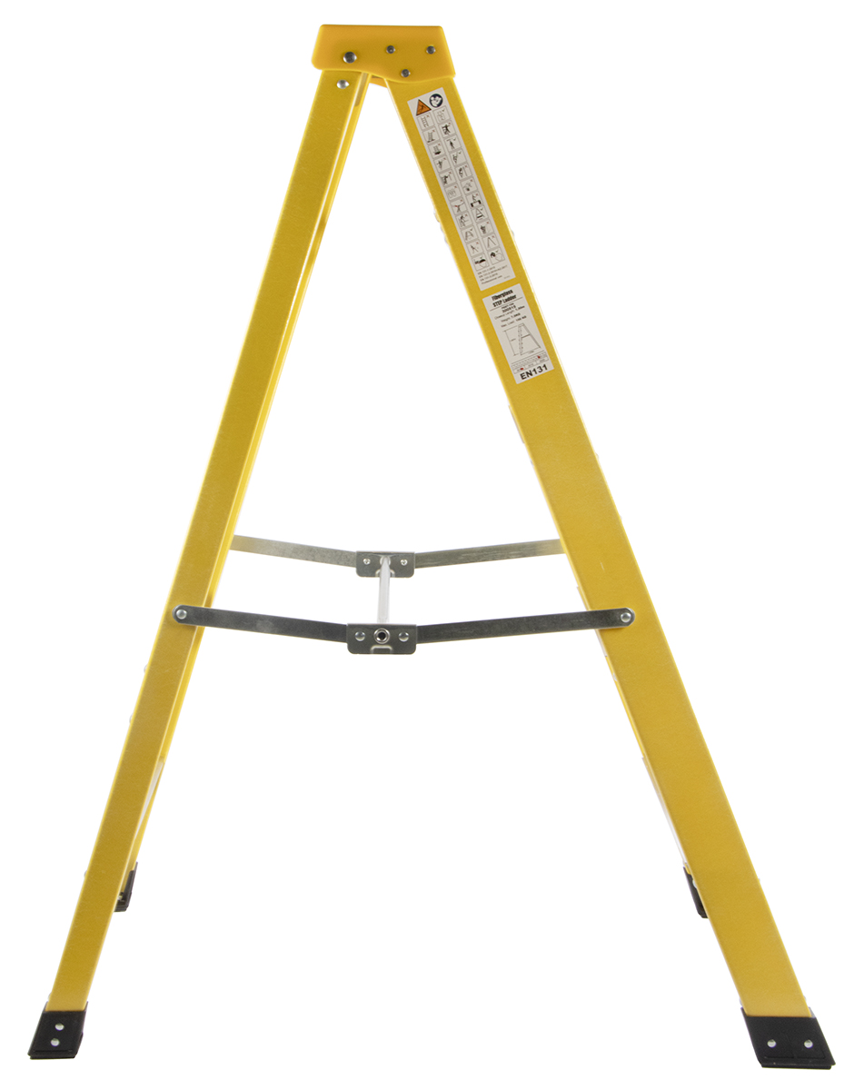 553-816 RS PRO Fibreglass Step Ladder, 1.33m platform height