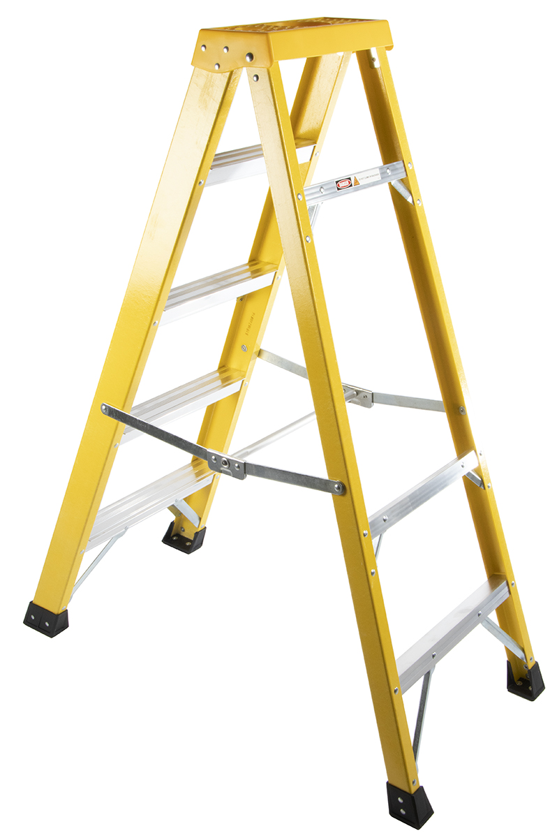 553-816 RS PRO Fibreglass Step Ladder, 1.33m platform height