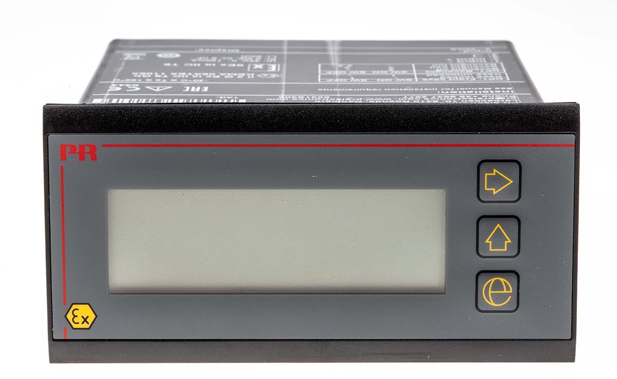 PR Electronics 5500 LCD Digital Panel Multifunction Meter for Current,  44.5 mm  x 91.5 mm