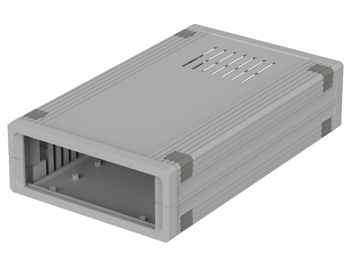 Bopla Ultramas Grey ABS Enclosure 62.2 mm, 157.5 mm, 258.9 mm
