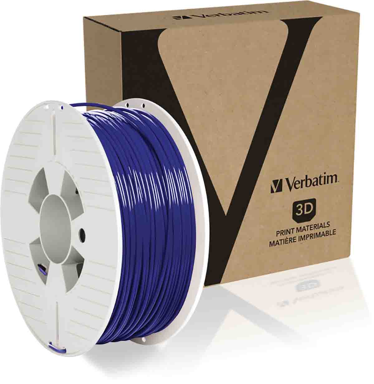 55332 Verbatim 2.85 mm Blue PLA 3D Printer Filament, 1 kg