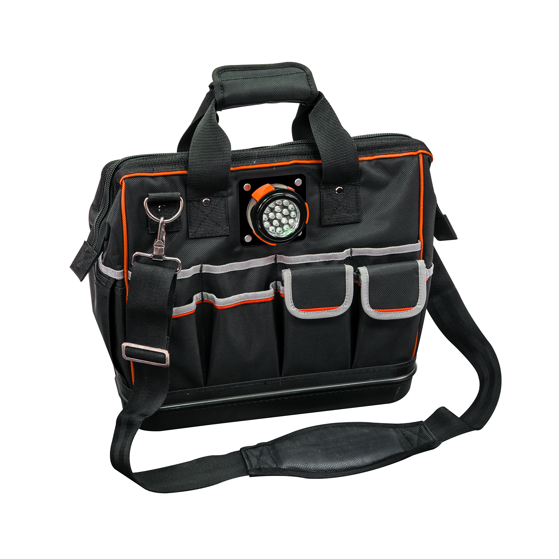 55431 Klein Tools 1680D Ballistic Weave Tool Bag with Shoulder Strap 387 mm x 203mm x 356 mm