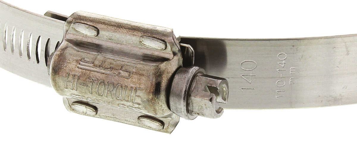 htm140p HI-TORQUE Stainless Steel Slotted Hex Worm Drive 140 mm ID