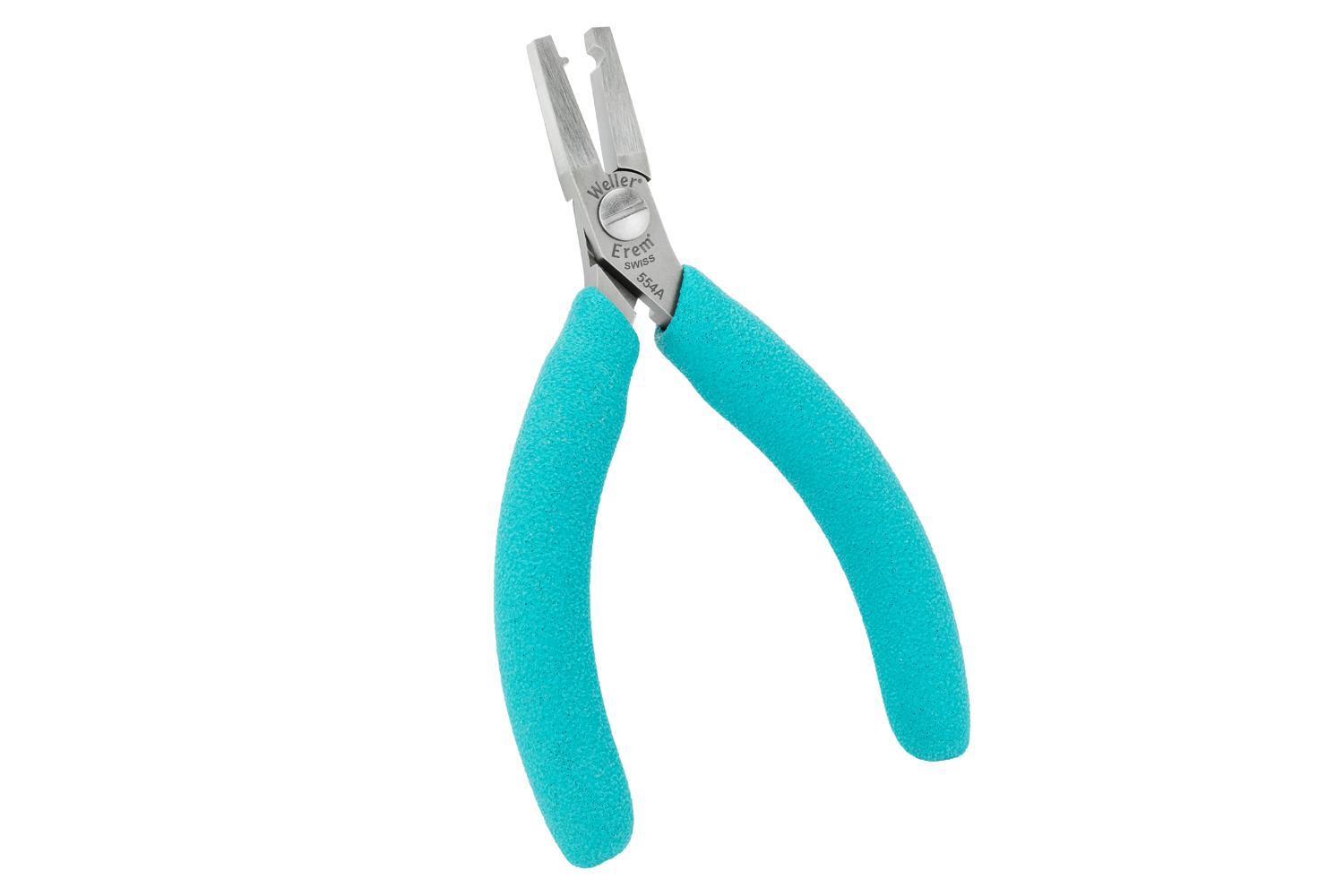 Erem 1-Piece Flat Nose Plier Smooth, 120 mm Overall, 23mm Jaw ESD Safe