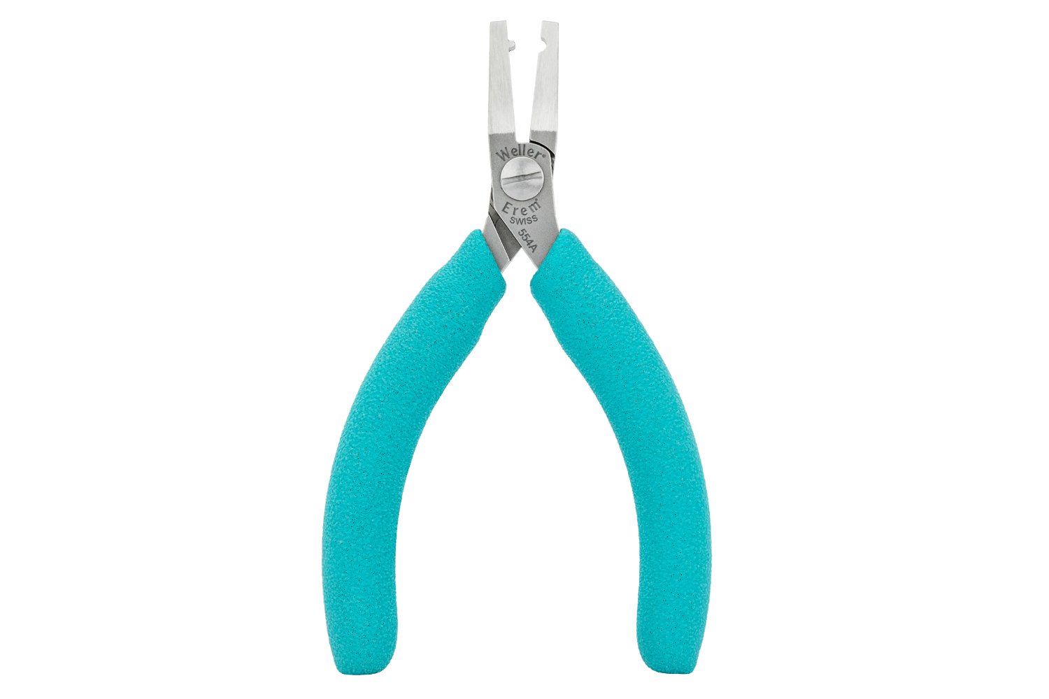 554a Erem 1-Piece Flat Nose Plier Smooth, 120 mm Overall, 23mm Jaw ESD Safe