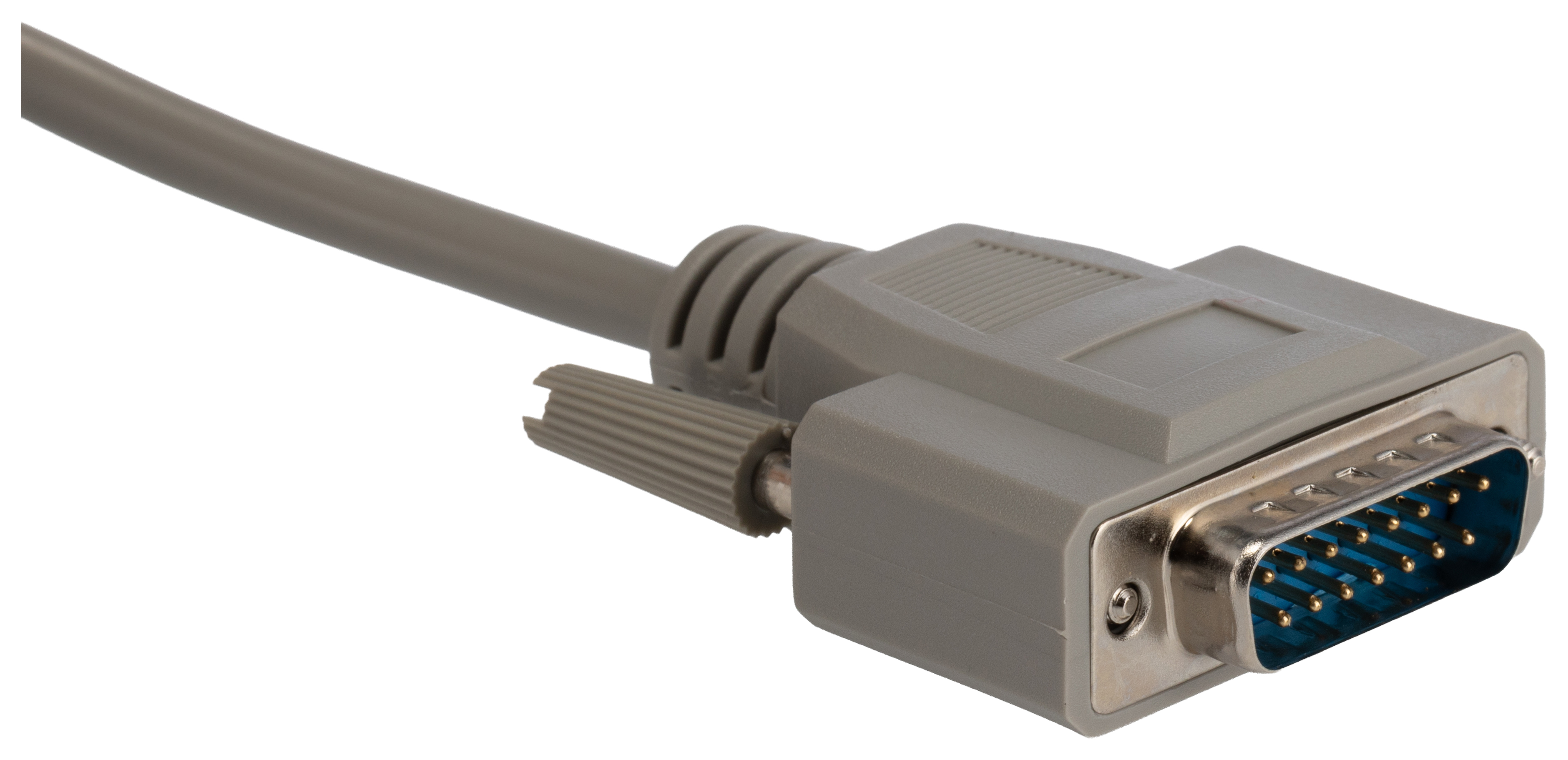 555-841 RS PRO Male D-Sub 15-Pin to Female DB15 Serial Cable, 3 m