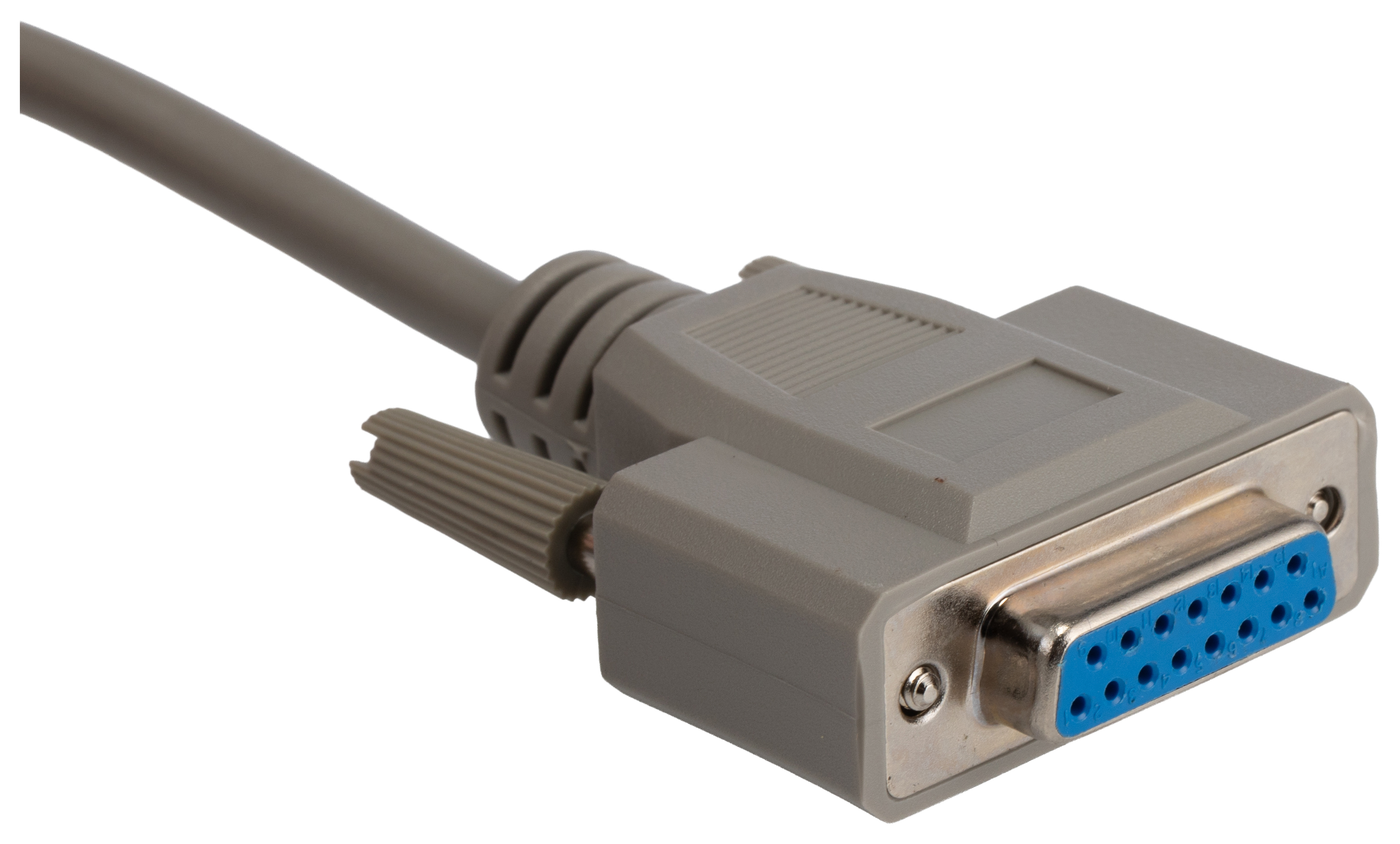555-841 RS PRO Male D-Sub 15-Pin to Female DB15 Serial Cable, 3 m