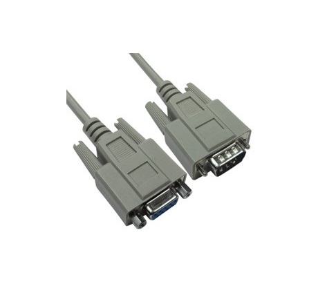 RS PRO Male DB9 to Female DB9 Serial Cable, 10 m