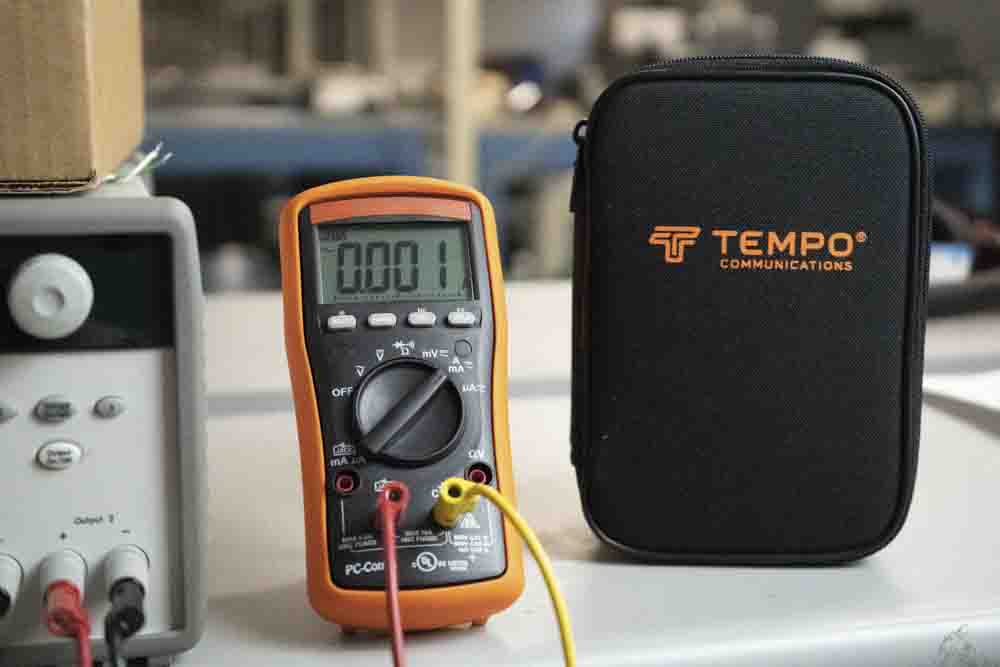 55500084 Tempo MM200 Handheld Digital Multimeter, 10 A ac, 6 mA dc, 1 kV ac