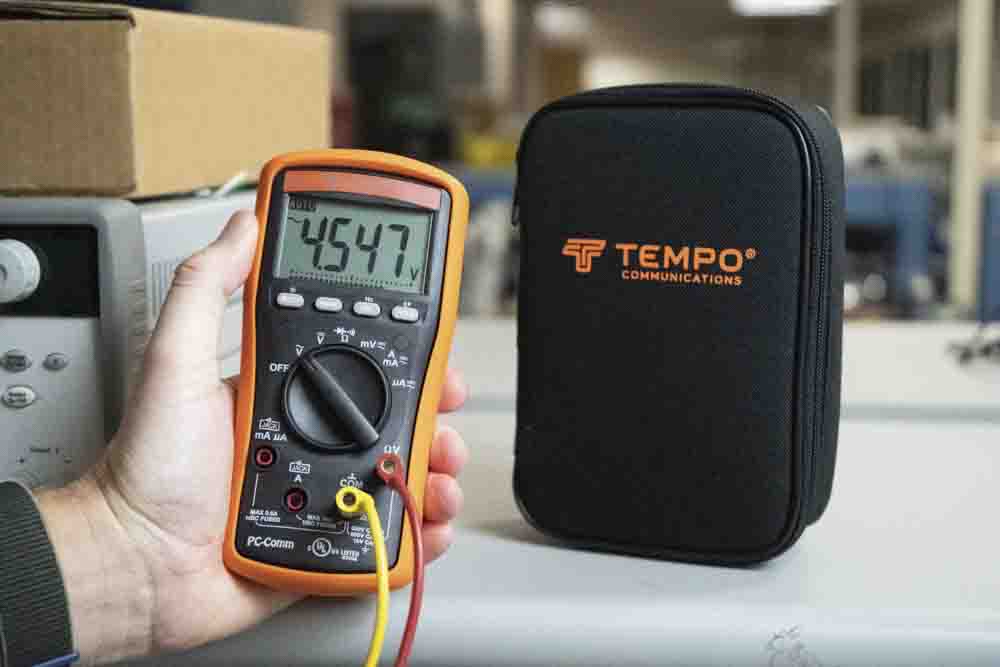 55500084 Tempo MM200 Handheld Digital Multimeter, 10 A ac, 6 mA dc, 1 kV ac