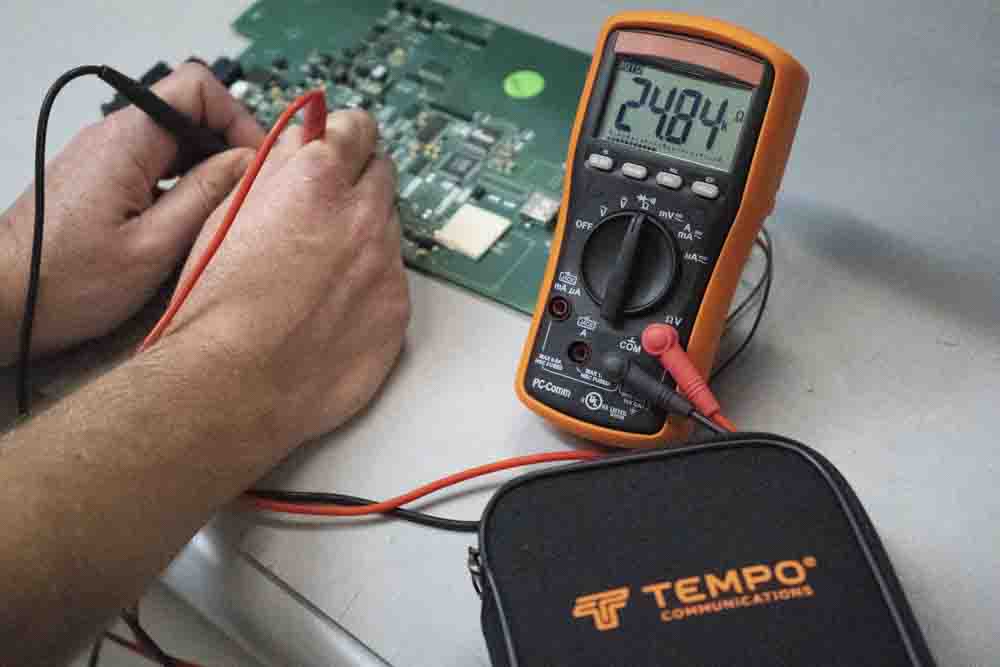 55500084 Tempo MM200 Handheld Digital Multimeter, 10 A ac, 6 mA dc, 1 kV ac