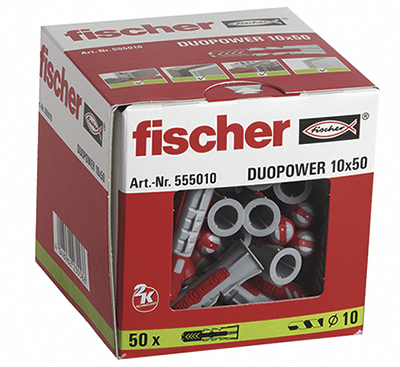 Fischer Fixings Nylon Screw Anchor 50 mm