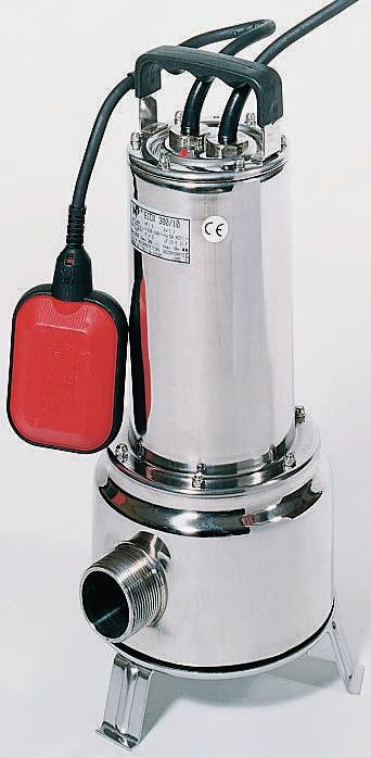 W Robinson And Sons 230V Direct Coupling Submersible Water Pump, 250L/min