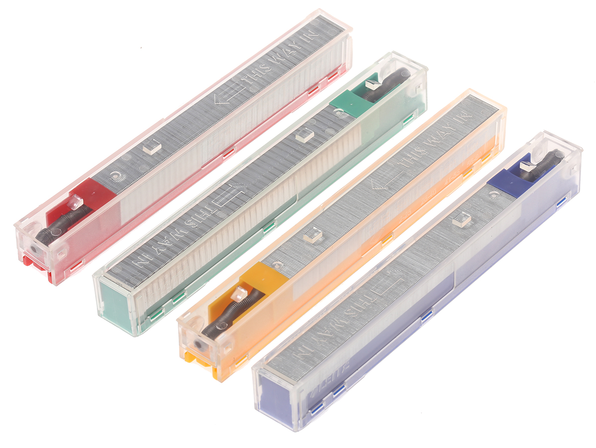 55510084 Leitz 5551 Full Strip Stapler, 80 Sheet Capacity, K10, K12, K6, K8 Staple Size