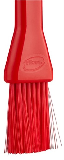 5552304 Vikan Red Pastry Brush, 45 mm bristle length