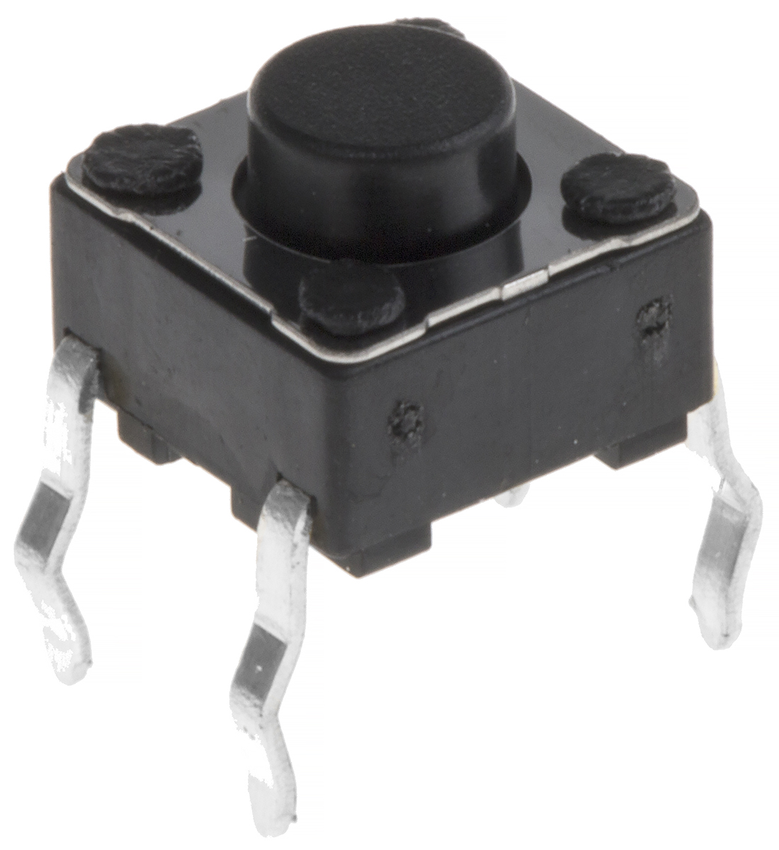 Alps Alpine Black Stem Tactile Switch, SPST 50 mA @ 12 V dc 5mm Surface Mount