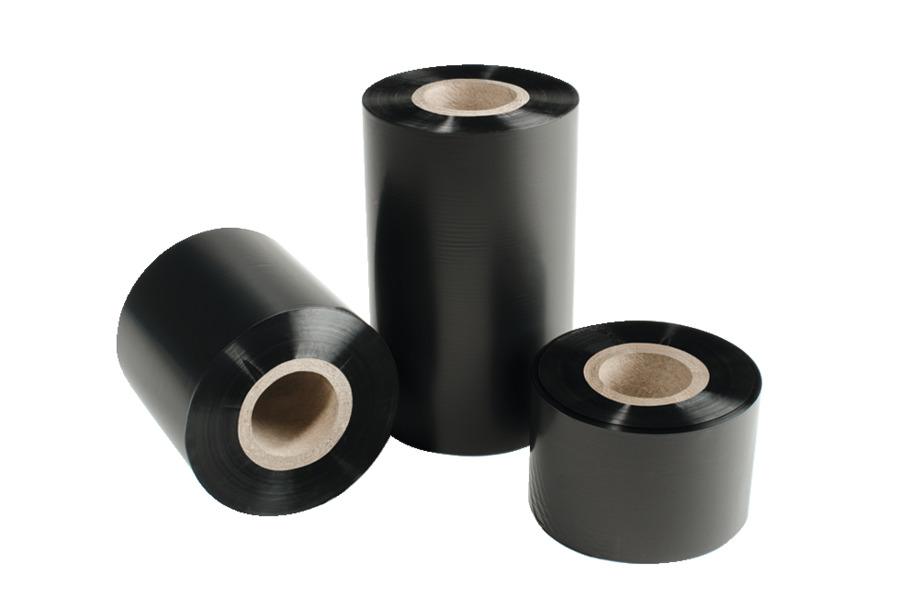 HellermannTyton 556-00210 TTRHTBK 100MM-PET-BK Black Label Printer Ribbon, 50.8 mm Width