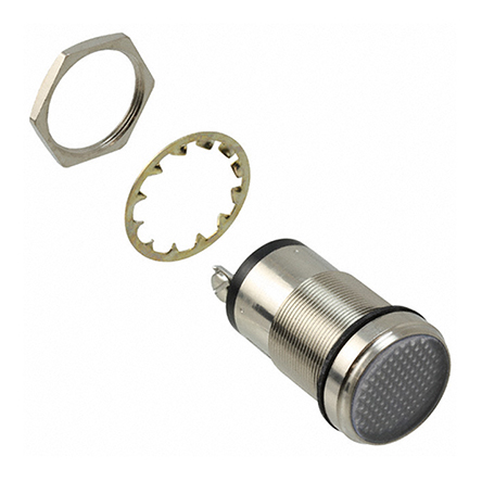 Dialight White Panel Mount Indicator, 24V dc, IP66