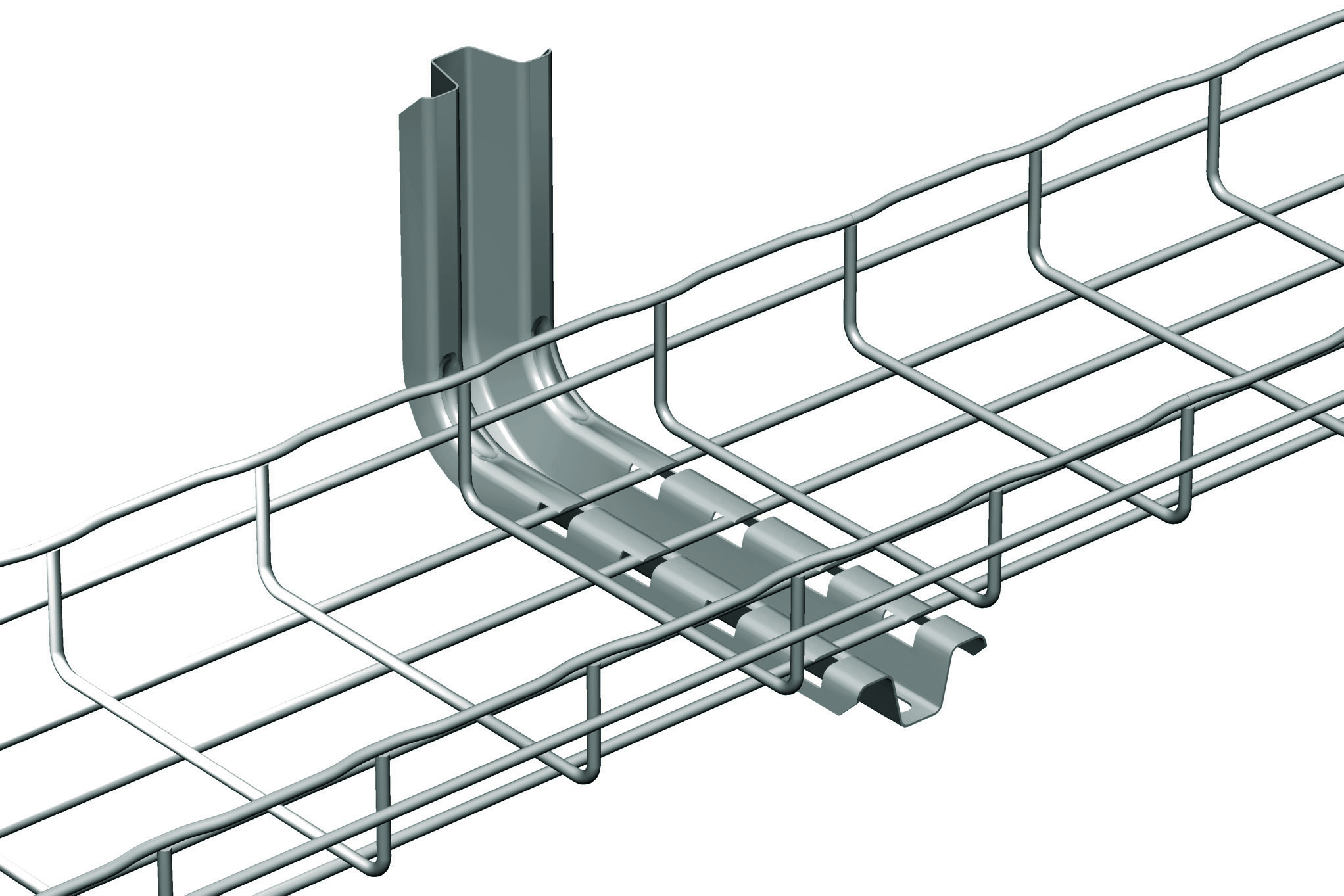 Legrand Cable Management Accessories Steel Wall Bracket, 40.9mm Width, 230.7 mm Depth