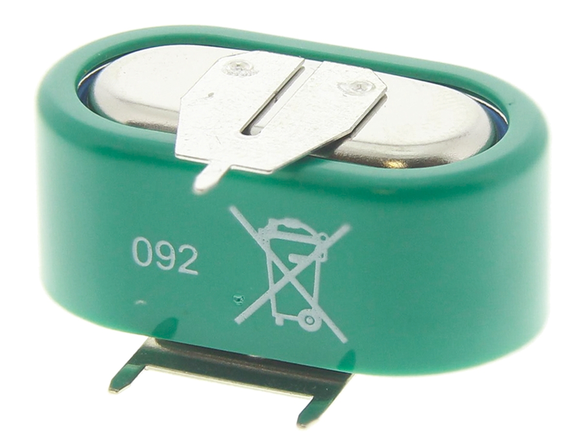 Varta 2.4 V NiMH Button Rechargeable Battery, 150 mAh