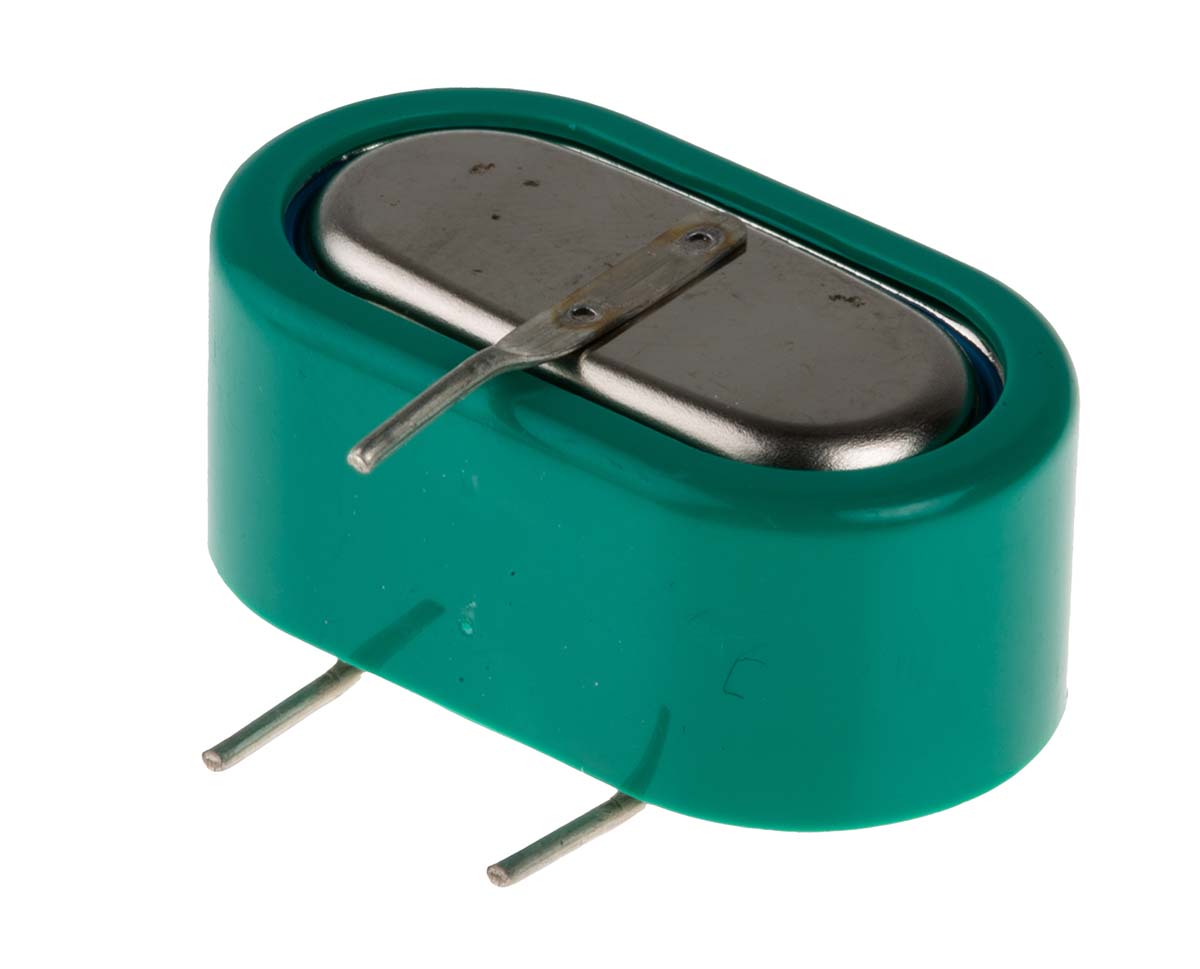 55615602940 Varta 2.4 V Nickel Metal Hydride Button Rechargeable Battery, 150 mAh