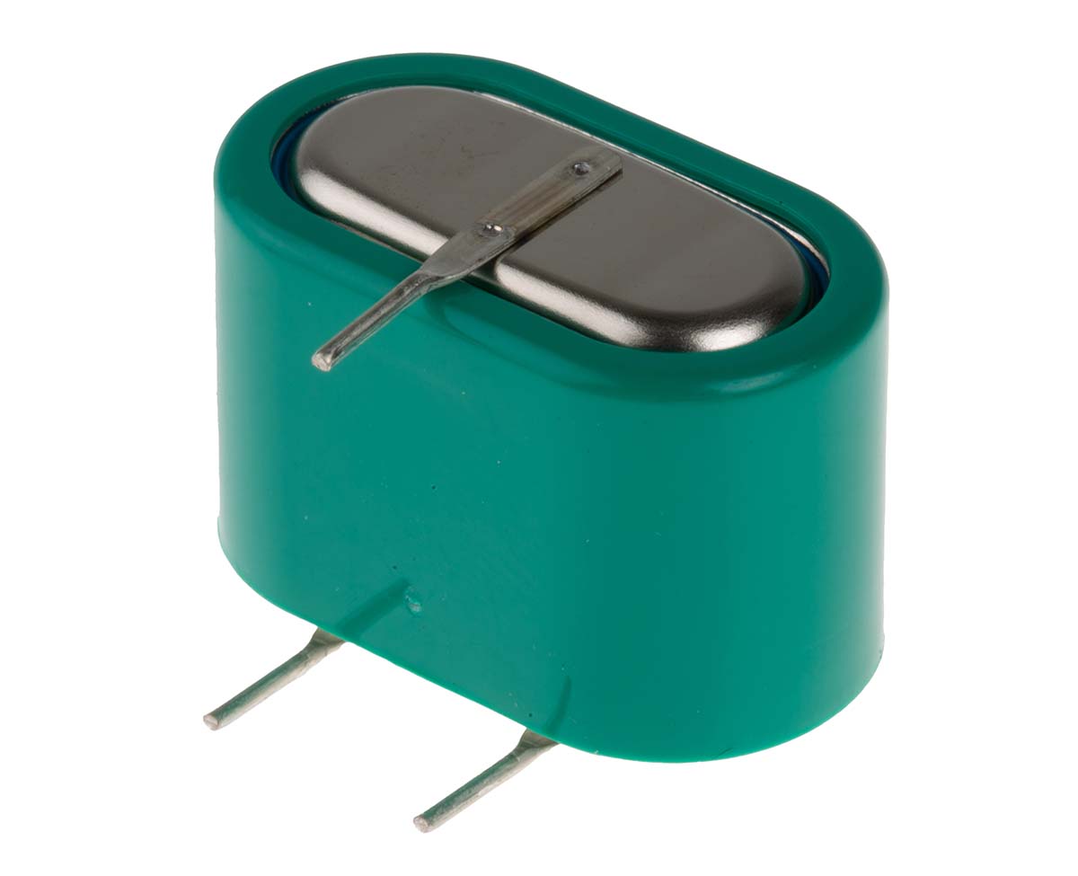 55615603940 Varta 3.6 V Nickel Metal Hydride Button Rechargeable Battery, 150 mAh