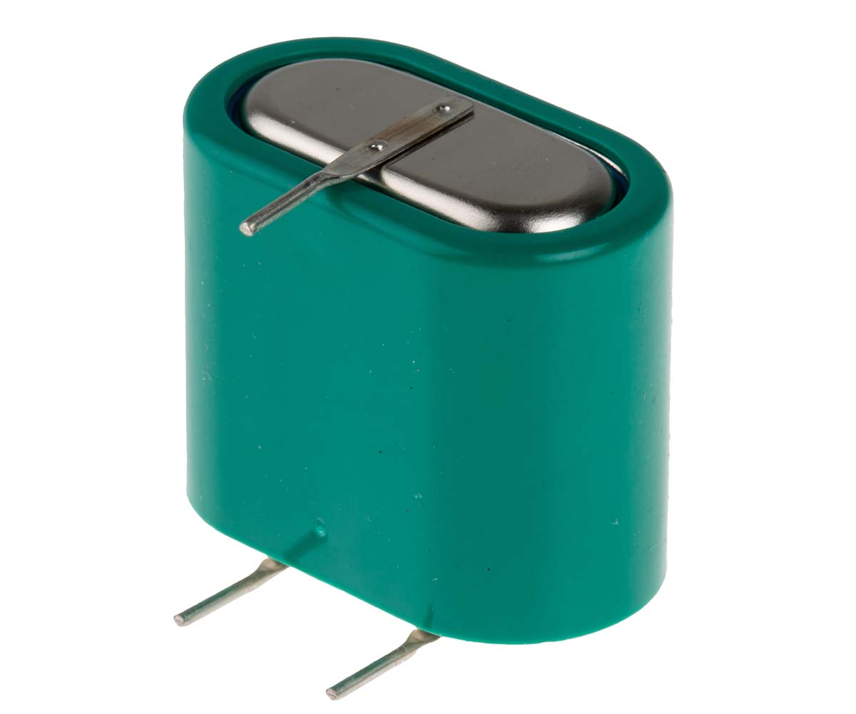 55615604940 Varta 4.8 V Nickel Metal Hydride Button Rechargeable Battery, 150 mAh