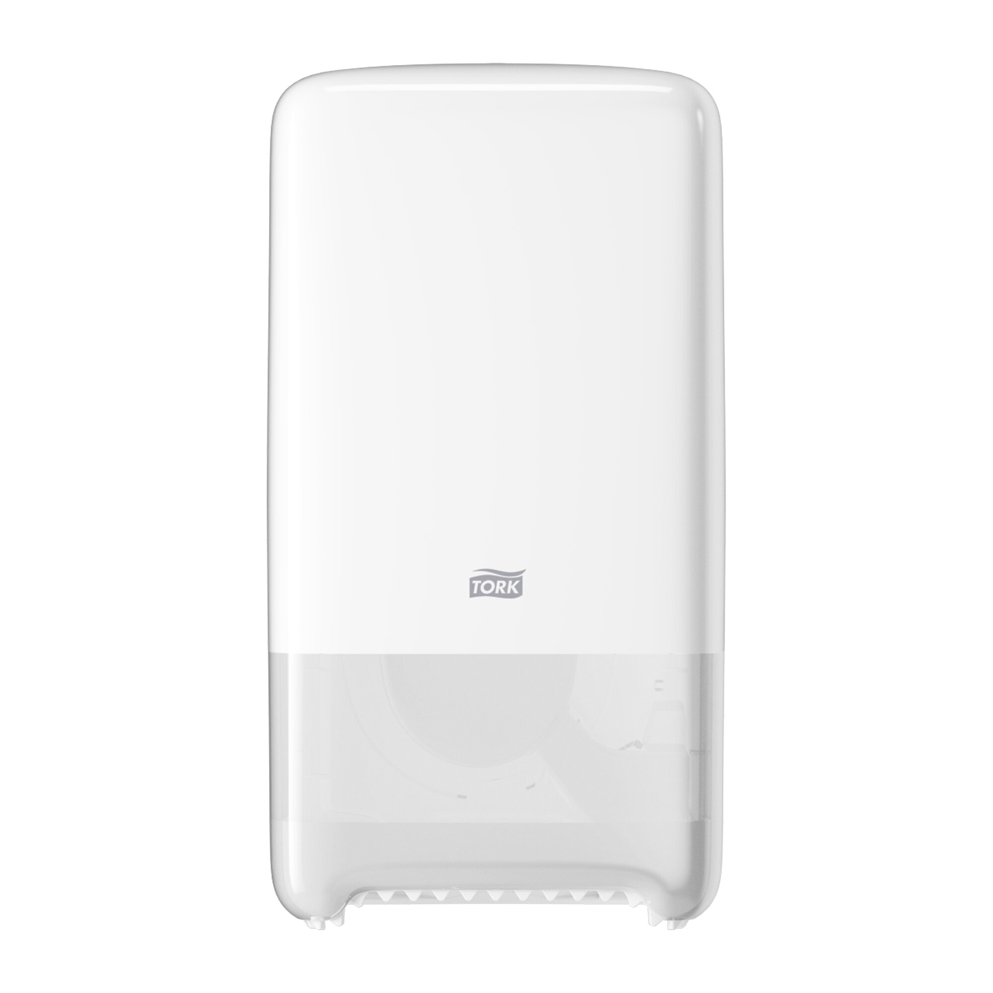 Tork White Plastic Toilet Roll Dispenser, 140 mm x 344 mm x 184mm