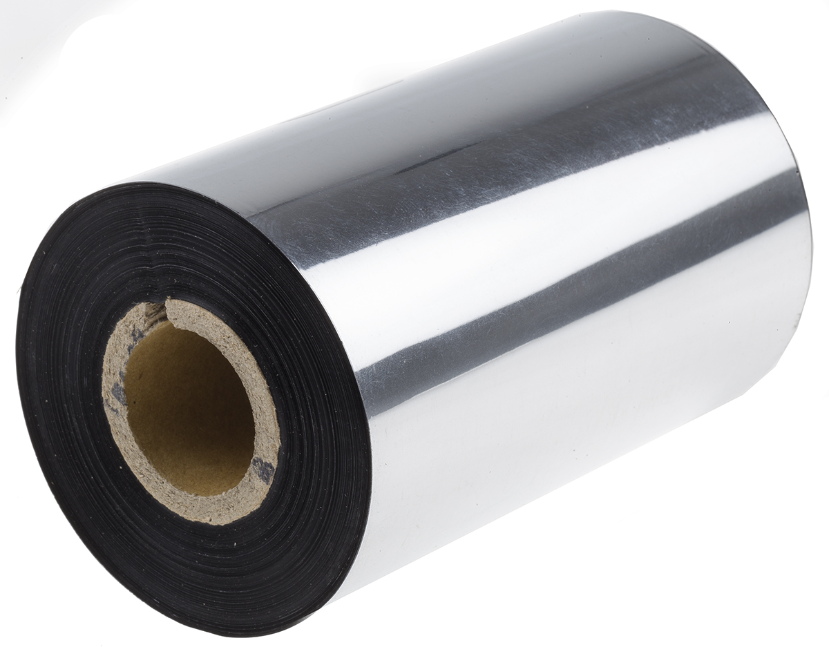 TE Connectivity 557721-000 Black Label Printer Ribbon, 110 mm Width
