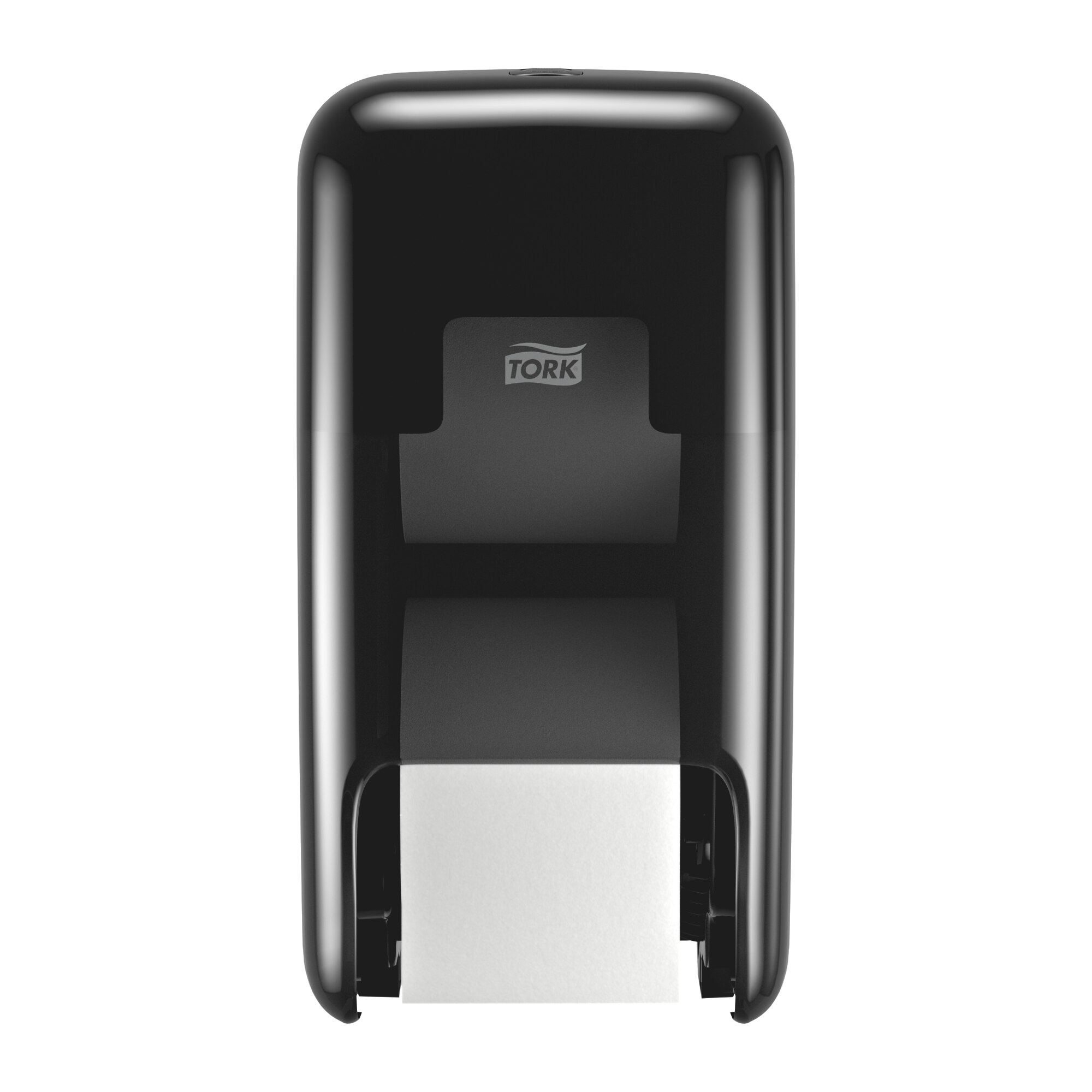 Tork Black ABS Toilet Roll Dispenser, 174 mm x 323 mm x 171mm
