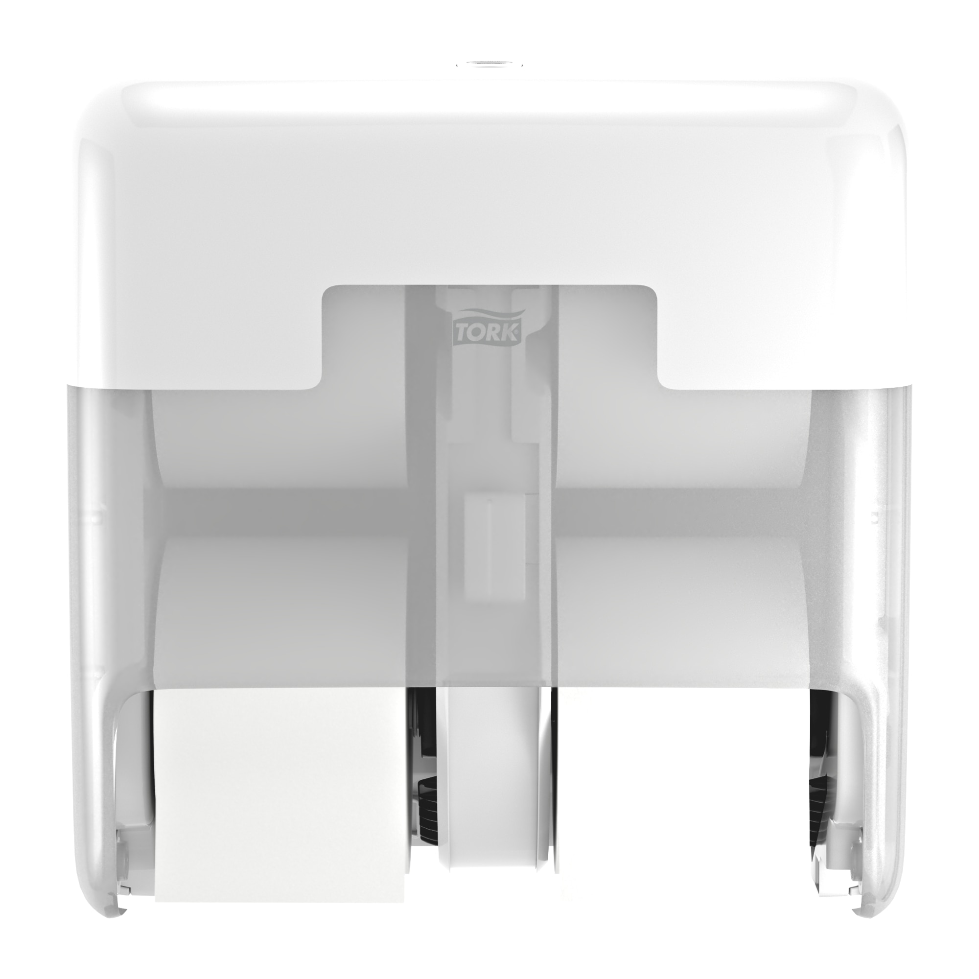 Tork White ABS Toilet Roll Dispenser, 319 mm x 323 mm x 174mm