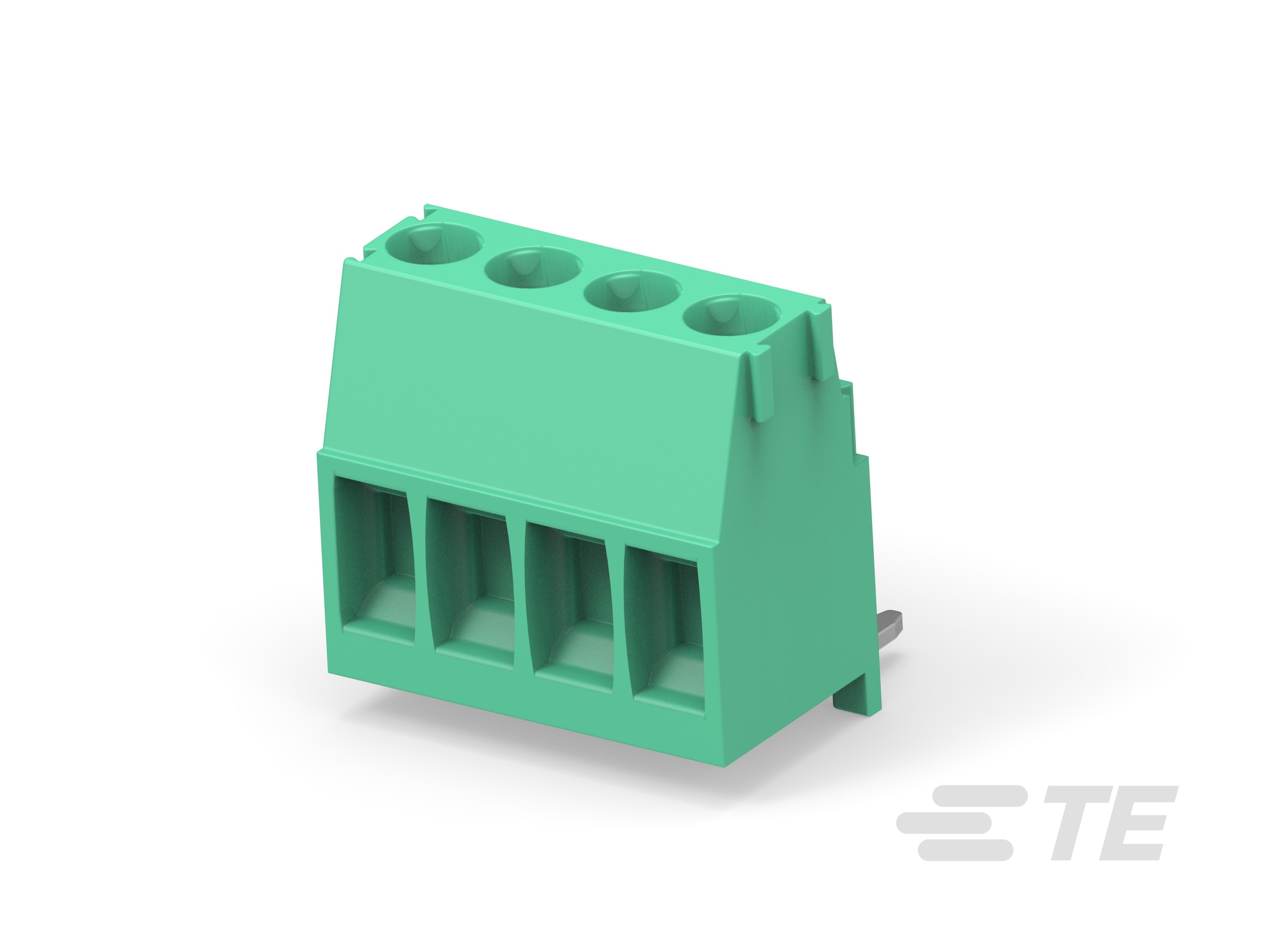 TE Connectivity Buchanan Series PCB Terminal Block, 2-Contact, 3.5mm Pitch, Board Mount, 1-Row, Solder, Through Hole
