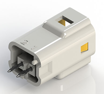EDAC, 560 Compact Power Connector Surface, 2 Solder, 250V 3A