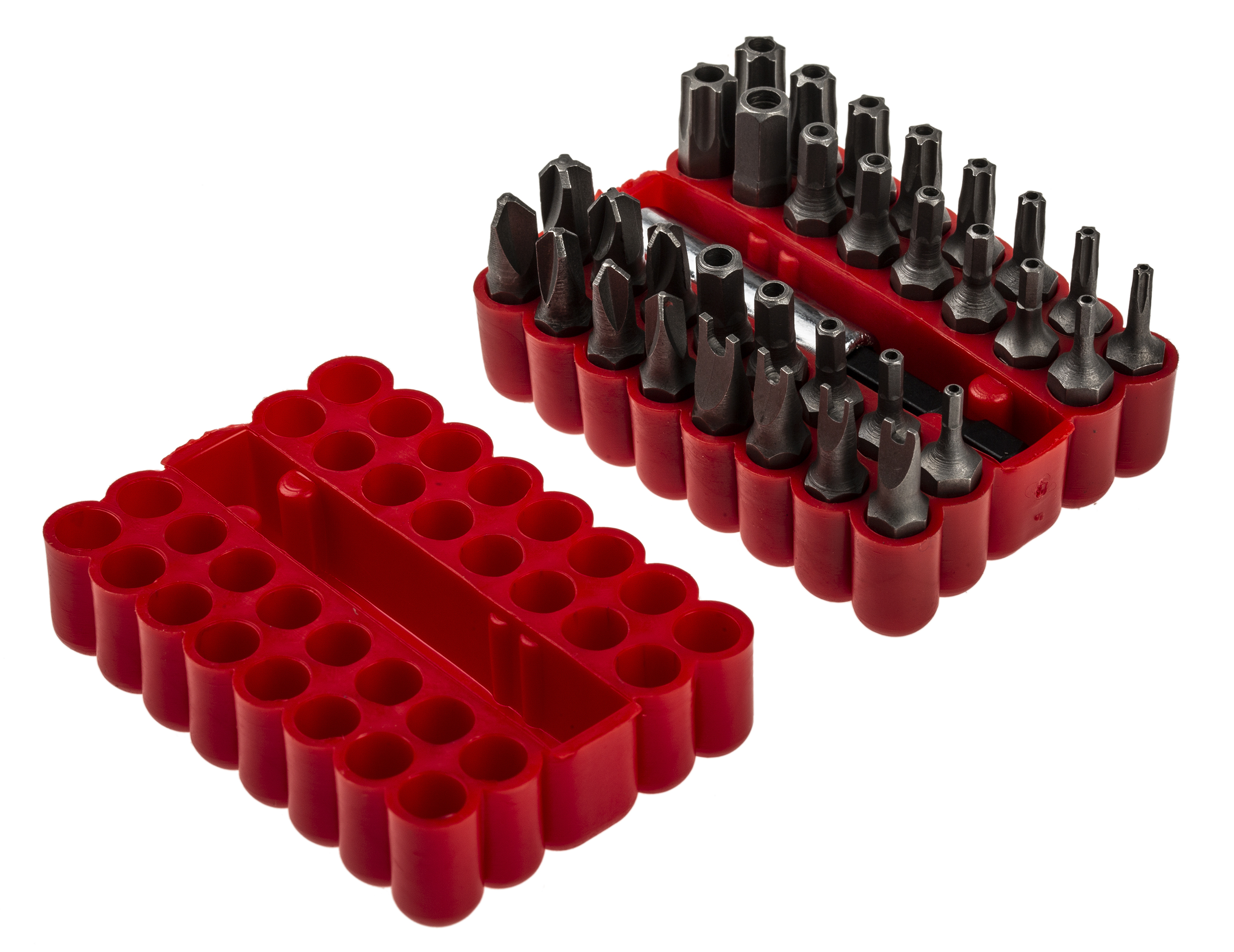 560-200 MTI, Hex, Torq Set Mplus, Torx, Tri-Wing Driver Bit 33 Pieces