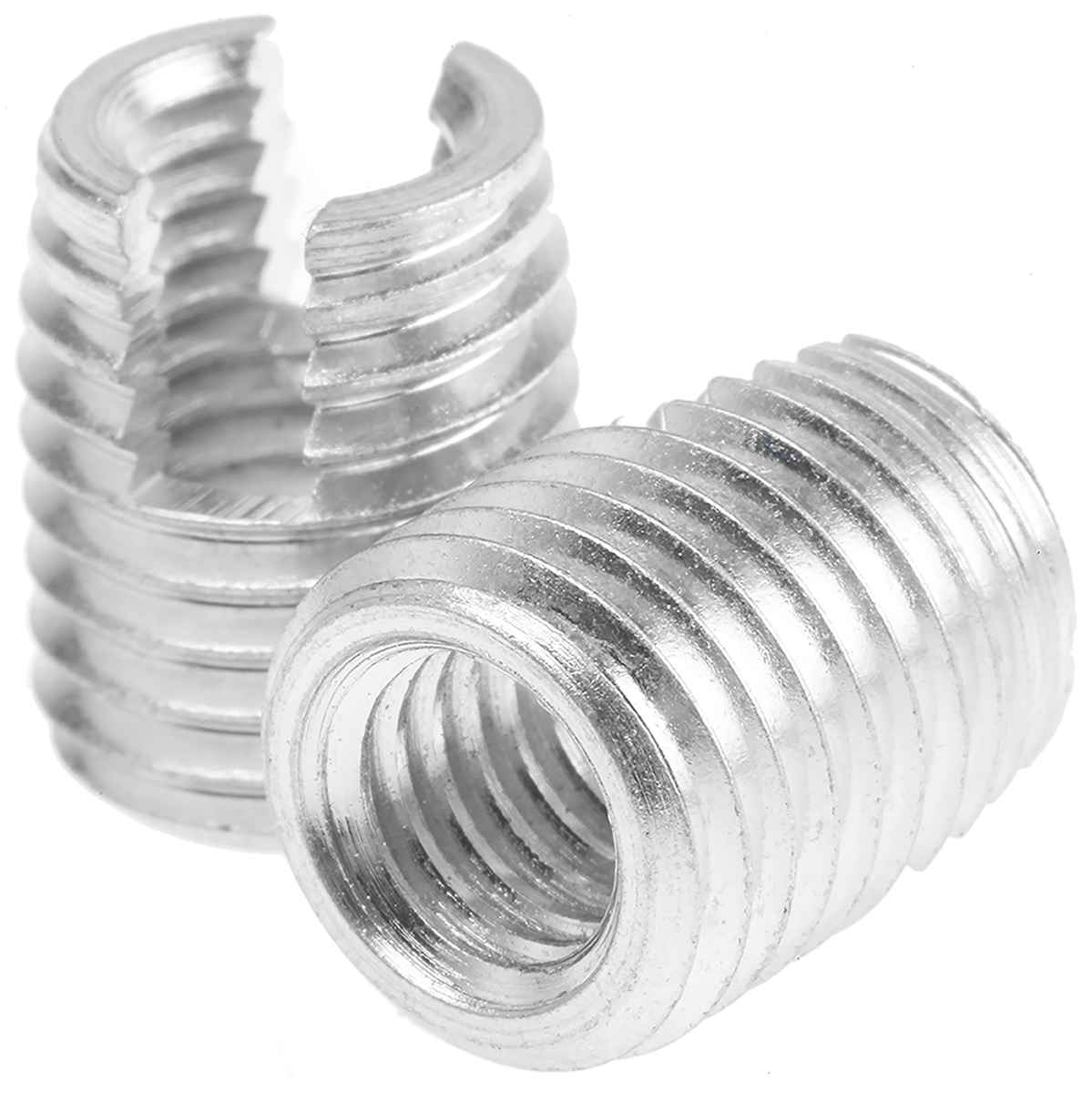 Böllhoff Galvanised Steel Threaded Insert, 12 mm diameter 11.4 mm 15 mm