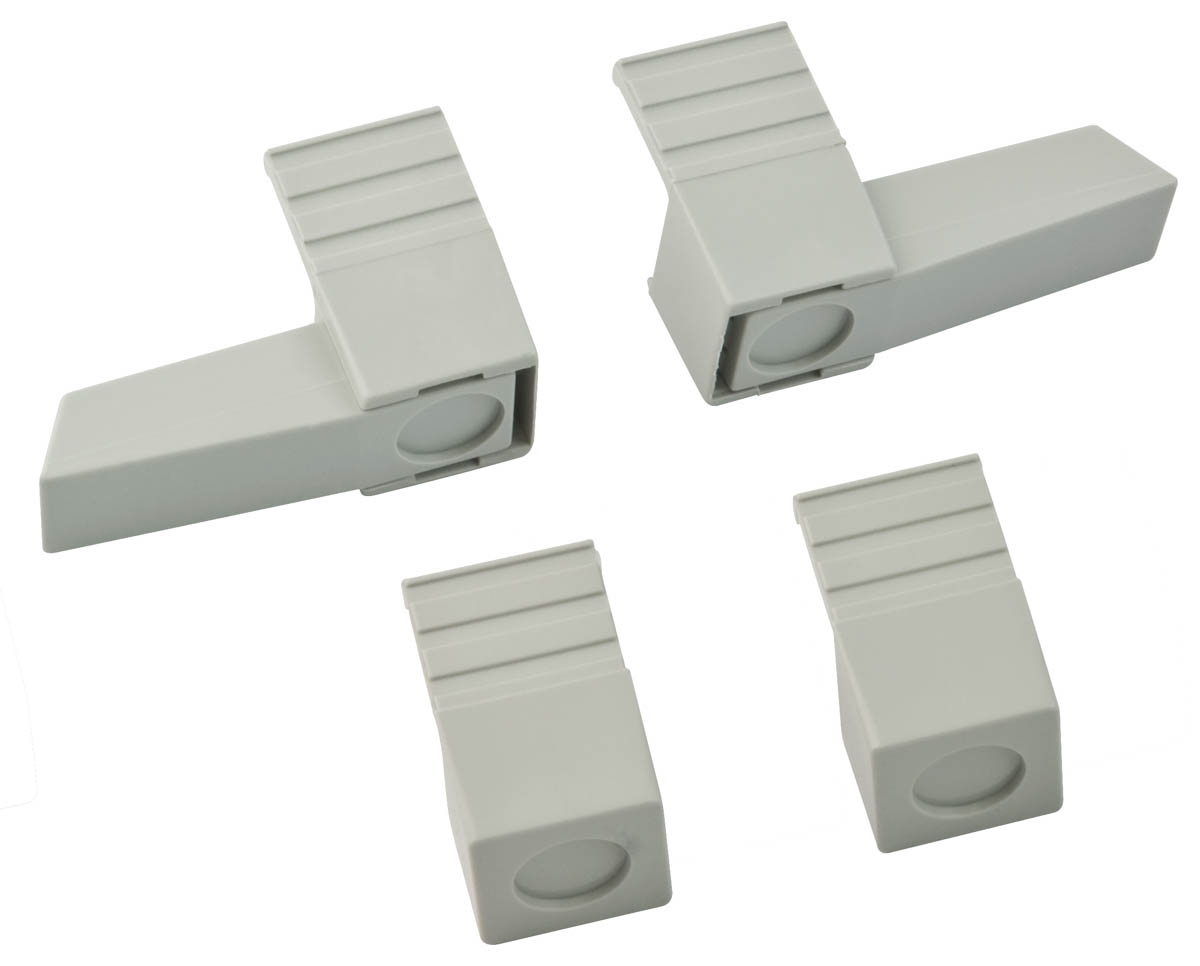 Bopla ABS Feet for Use with Ultramas Enclosures 58 mm x 17 mm x 22mm