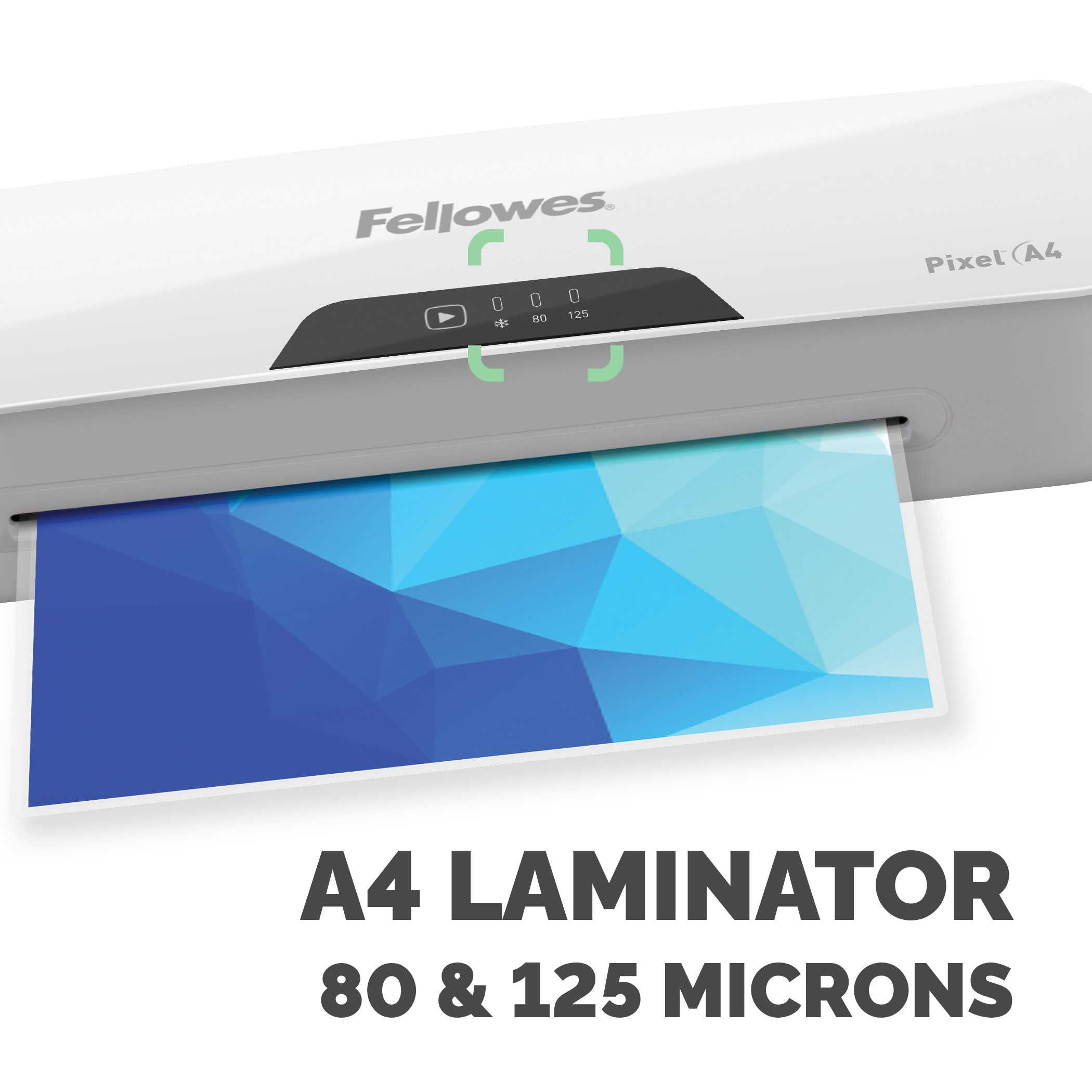5601501 Fellowes Pixel A4 Hot A4 Laminator White, Grey