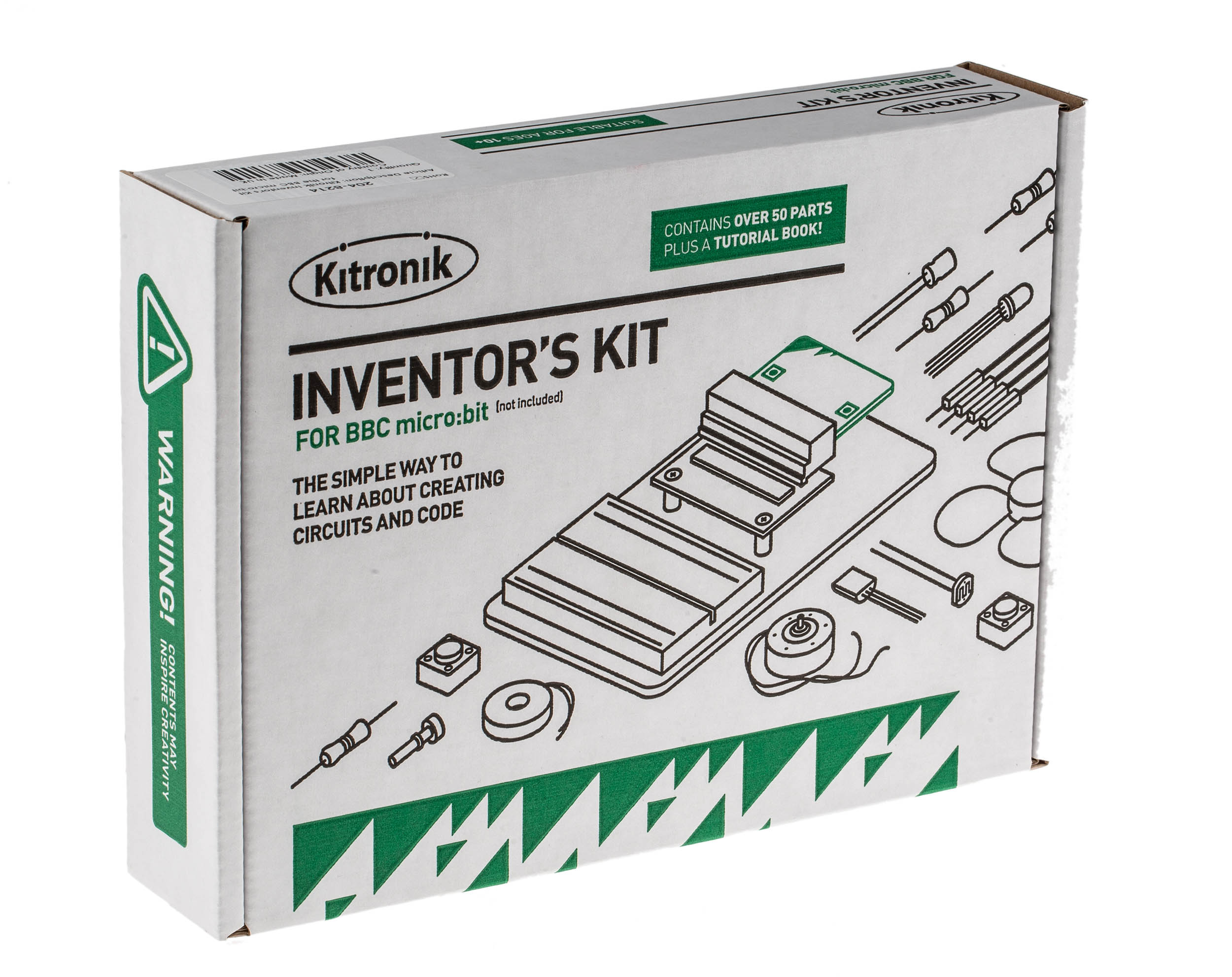 Kitronik 5603 BBC Micro:bit Add-on Kitronik Inventors Kit for the BBC Micro Bit